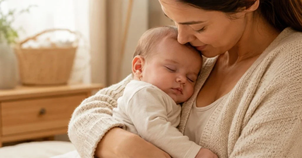 Dream Feed: What It Is, How It Works & When to Try It 3 What a dream feed looks like for a sleepy baby
