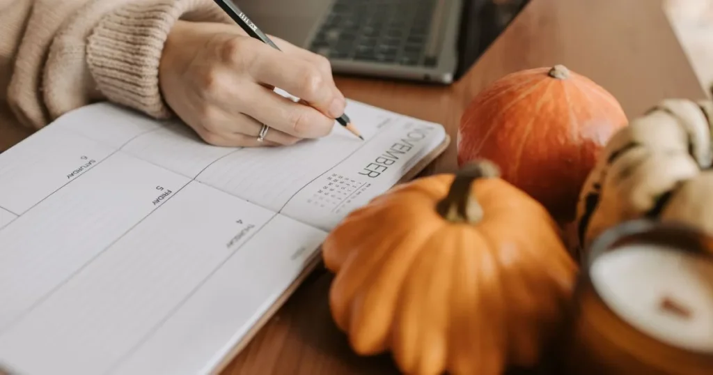Mother feeling stressed while managing family responsibilities and household tasks