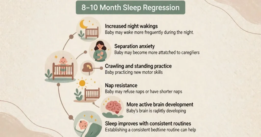 the 8-10 month sleep regression