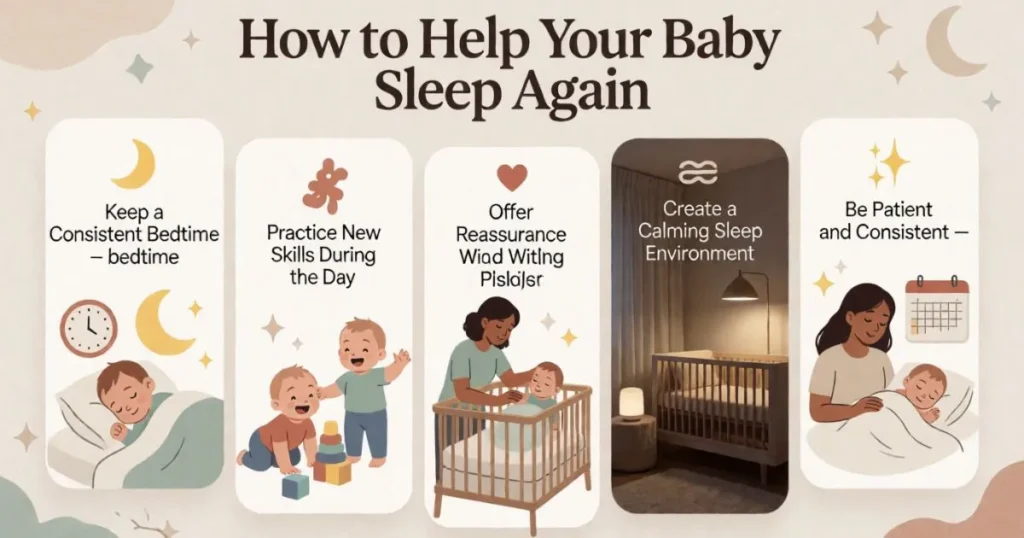 How to help your baby sleep again