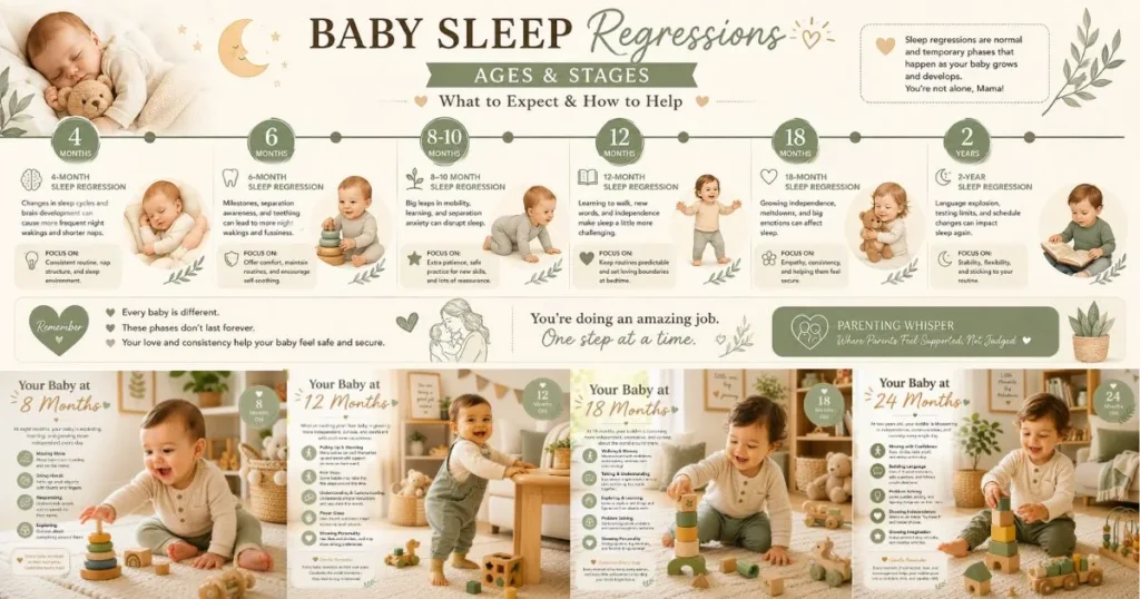 Complete sleep regression ages timeline