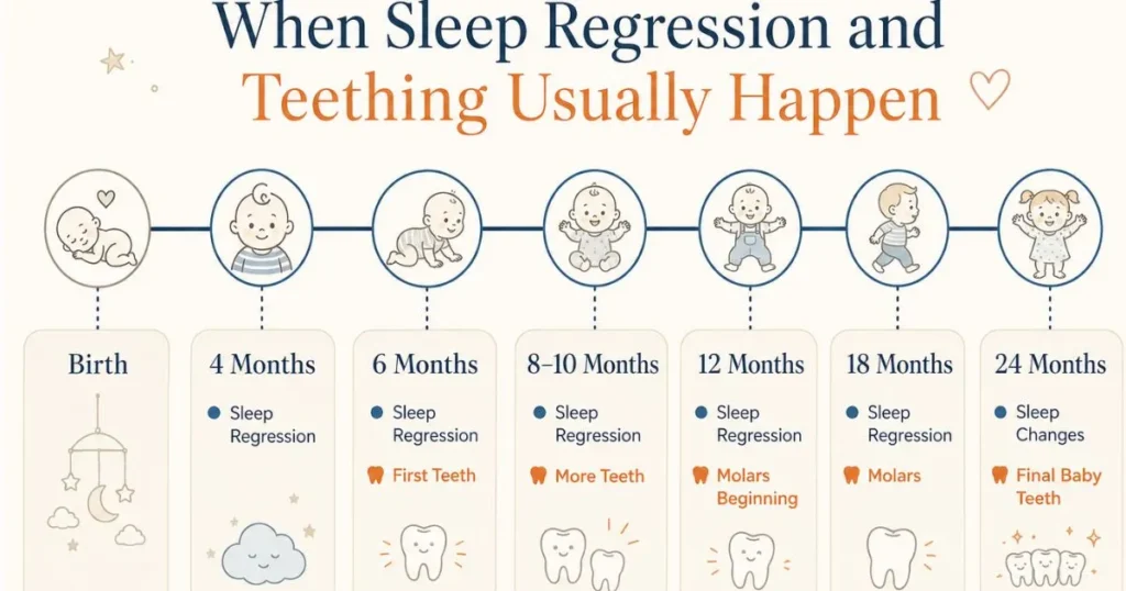 Common Ages When Sleep Regression Happens