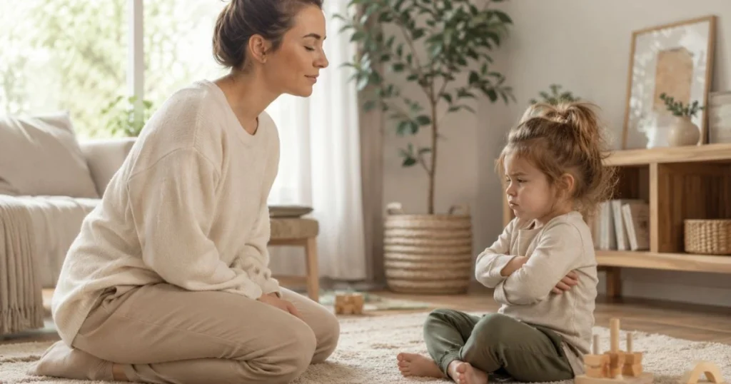 Your calm response helps your child feel secure.