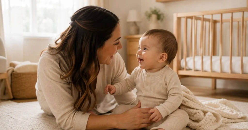Baby Nap Schedule: A Complete Guide by Age 12 Parent recognizing sleepy cues before baby's nap