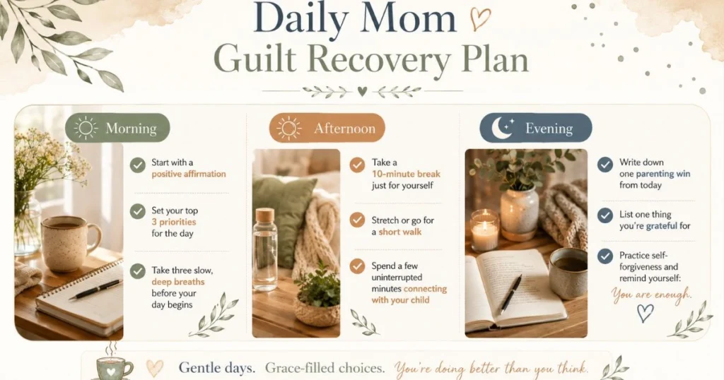Daily Mom Guilt Recovery Plan