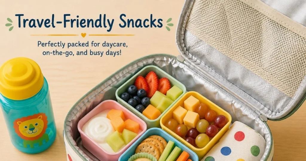 packable toddler snacks for daycare