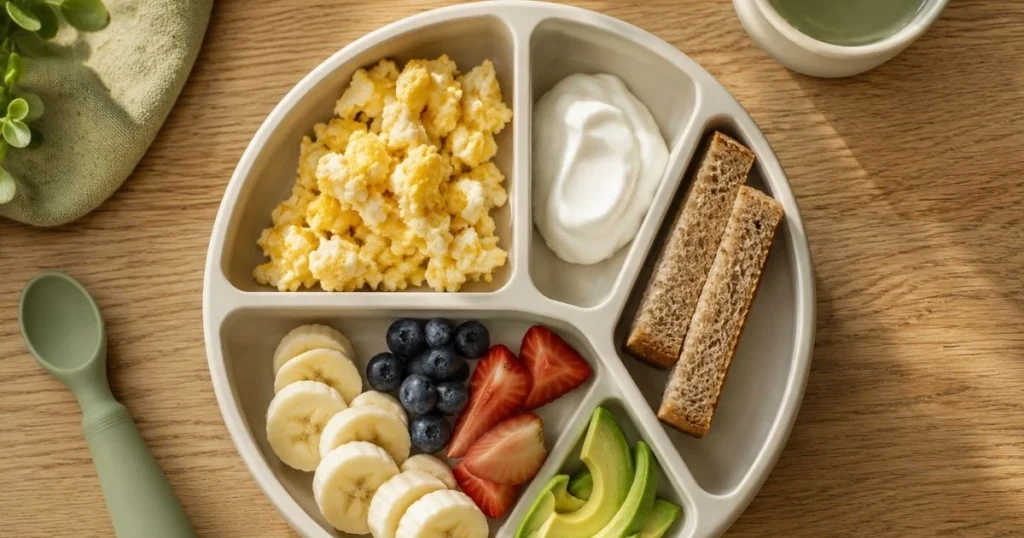 Cheese, Fruit, and Toast Plate