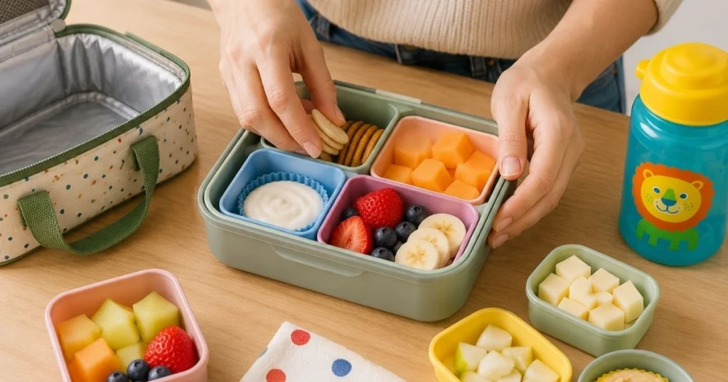 mess-free toddler snacks for daycare