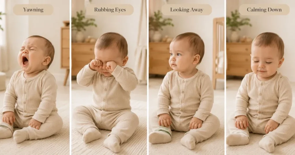 baby wake window between naps illustration