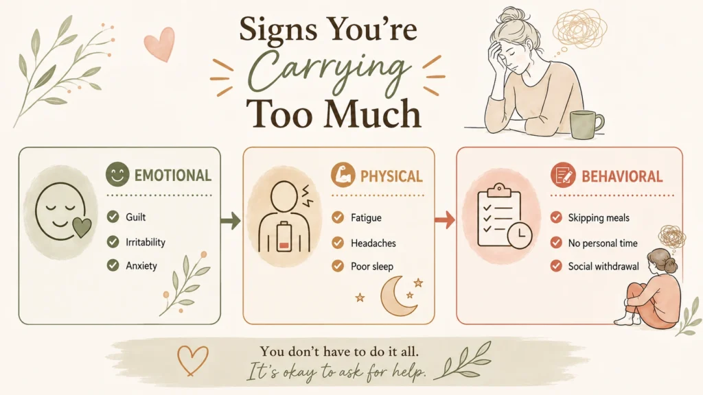 Mom Life: Why It's Hard and How to Enjoy It More (Without Feeling Guilty) 9 Signs You're Carrying Too Much