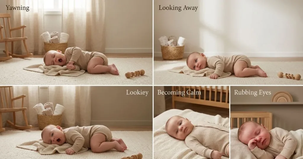 How to Create a Baby Bedtime Routine That Actually Works 17 Common sleepy cues in babies