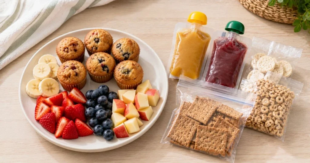 Toddler Snack Ideas : 35 Healthy & Easy Snacks Kids Actually Eat 16 Homemade and store-bought toddler snacks