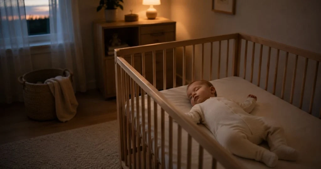 Baby Nap Schedule: A Complete Guide by Age 16 Baby sleeping peacefully after a consistent daytime nap routine