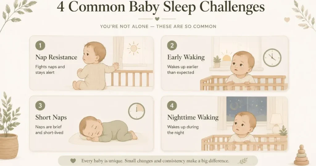 common baby sleep schedule problems