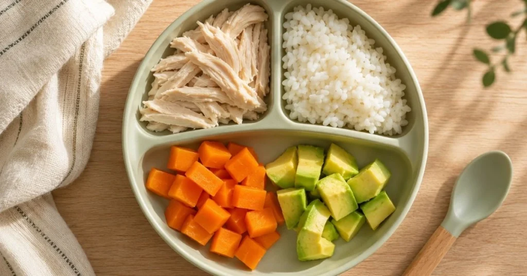 chicken and rice meal for picky toddlers