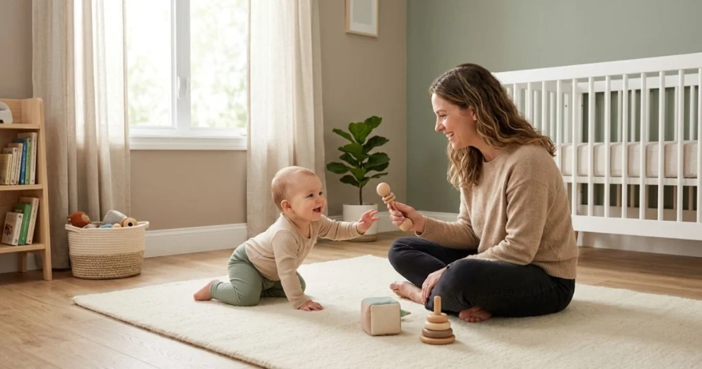 Baby Wake Windows by Age: Complete Guide for 0–24 Months 6 Baby playing during a longer wake window