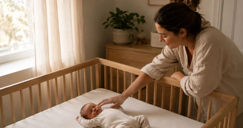 Newborn Sleep Schedule: A Simple 0–3 Month Guide for New Parents 6 Newborn sleeping in a short sleep stretch