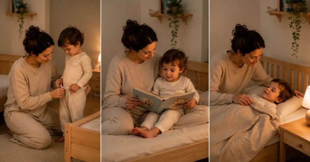 consistent bedtime routine for toddlers