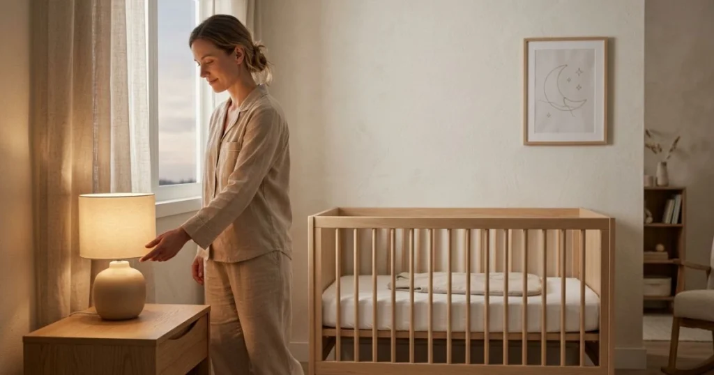 How to Create a Baby Bedtime Routine That Actually Works 8 Calm wind-down before baby bedtime