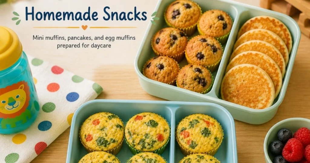 homemade toddler snacks for daycare