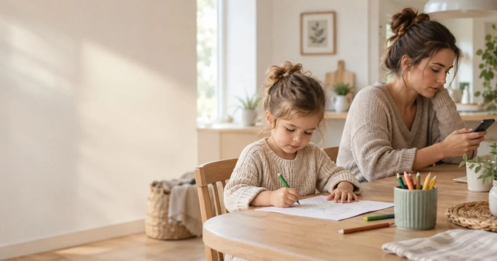 Uninvolved Parenting: Signs, Causes, Effects, and How to Break the Cycle 7 Parent while the parent appears emotionally distracted