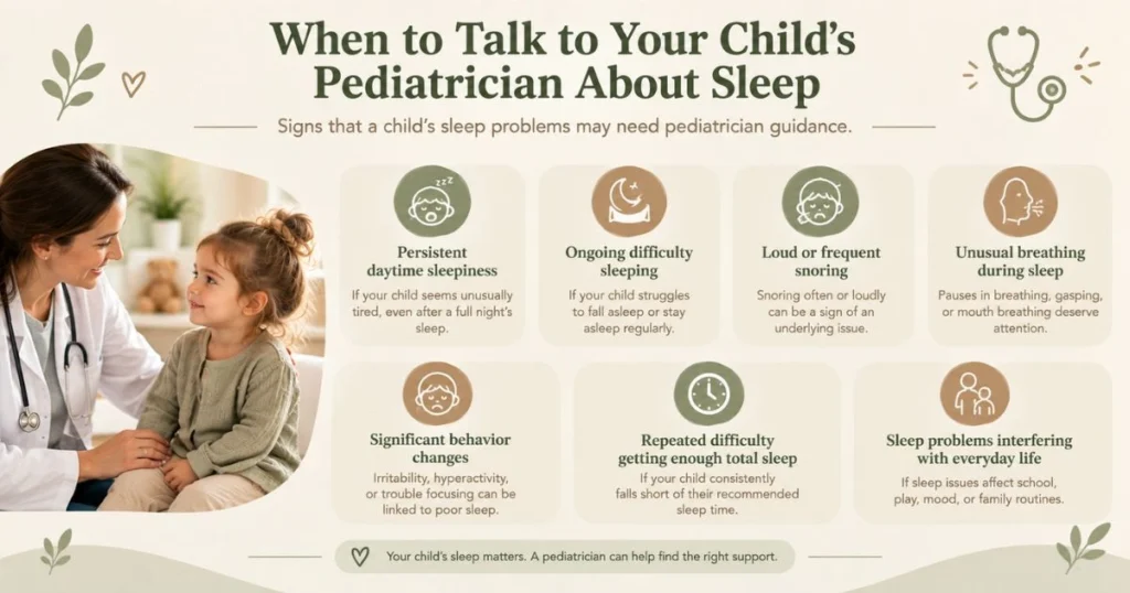 When Do Kids Stop Taking Naps? Signs Your Child May Be Ready 15 Signs that a child’s sleep problems may need pediatrician guidance