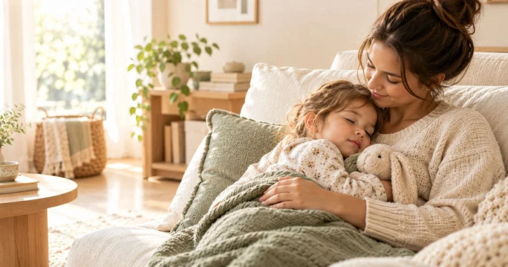 When Do Kids Stop Taking Naps? Signs Your Child May Be Ready 16 Parent and preschooler relaxing together during the transition away from naps