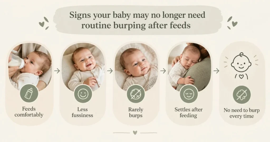 When Do You Stop Burping a Baby? A Simple Guide 3 Signs your baby may no longer need routine burping after feeds