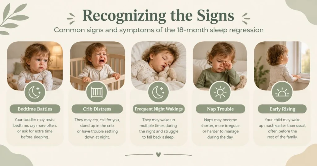 The 18 Month Sleep Regression 5 Common signs and symptoms of the 18-month sleep regression