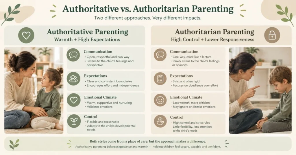 The Authoritative Parenting Style: A Balanced Approach to Raising Confident Children 5 Comparison of authoritative and authoritarian parenting approaches