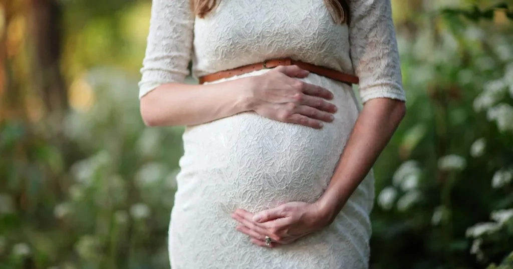 Pregnant mother preparing for her baby 
