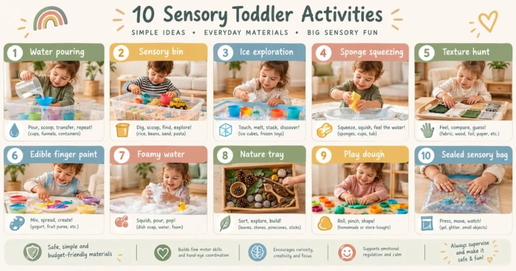 Toddler Activities: 50 Easy Ideas to Keep Little Kids Busy 8 6 10