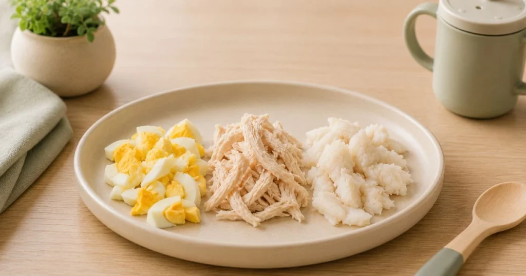 Baby Finger Foods: 30 Easy & Safe Foods for Babies 8 Protein-rich baby finger foods