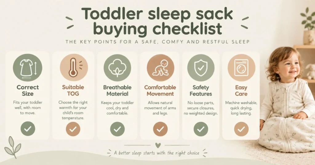 Toddler Sleep Sack: How to Choose the Right One 10 Toddler sleep sack buying checklist