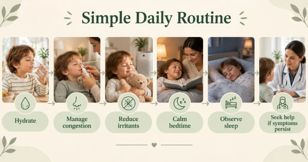 How to Stop Mouth Breathing Naturally: Tips & Causes 12 Simple daily routine for supporting healthy breathing and sleep in children