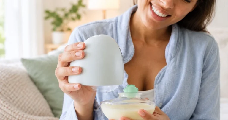 breastfeeding hands free pump